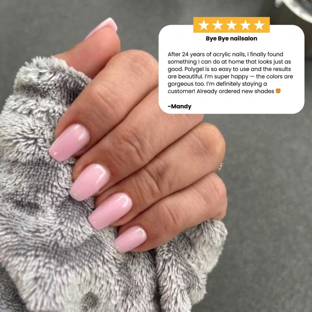 Polygel Starterset | 2+2 Gratis Kleuren GlamnailsprofessionalÂ