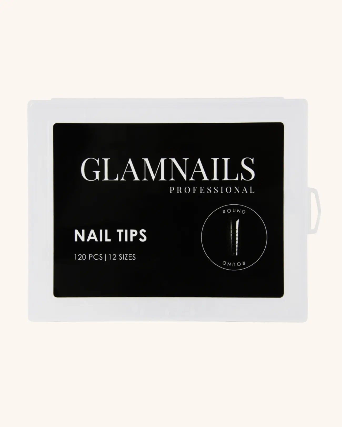 Glamnailsprofessional Dual Form Nageltips | Rund (120 stycken)