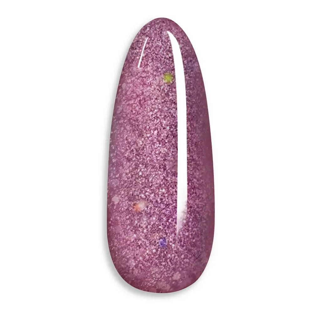 Glamnailsprofessional gellak One Step Gel | Glittering Rose