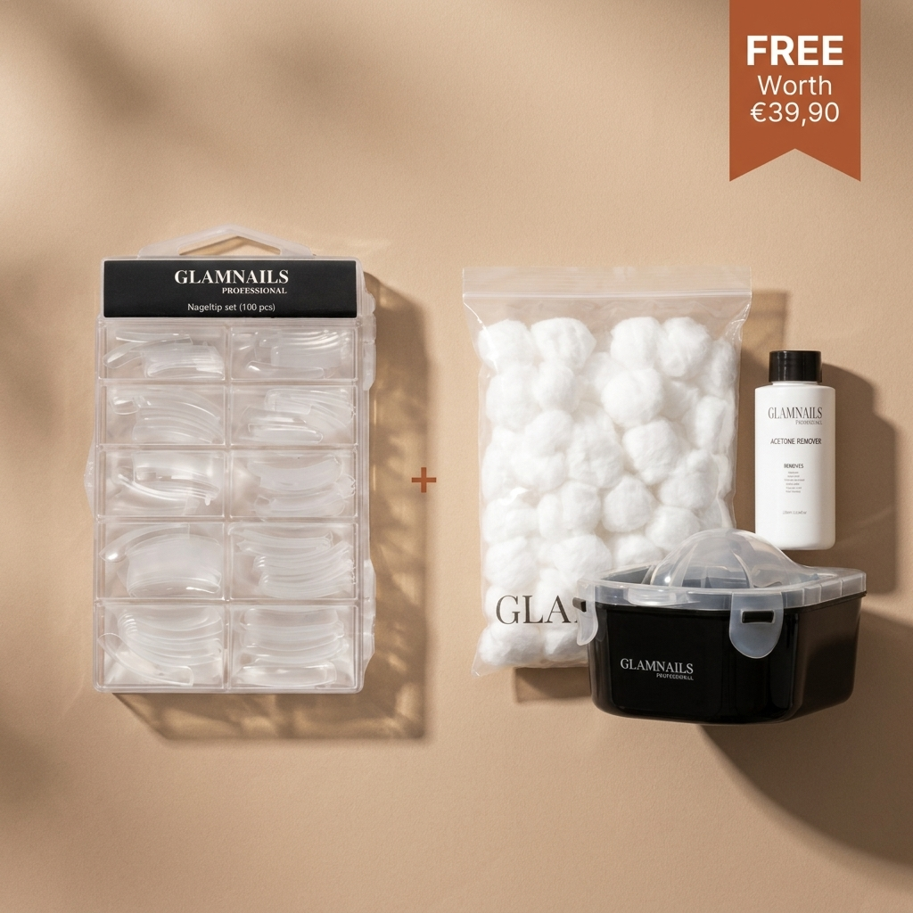 Polygel Starterset | 4+4 Gratis Kleuren GlamnailsprofessionalÂ