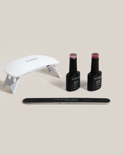 Glamnailsprofessional Hälsa & skönhet > Nagelvård > Nagelgel 3-i-1 One Step Gellak Basic Starter Set | 1+1 gratis färger