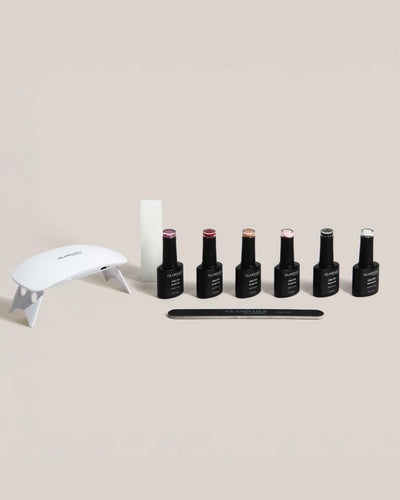 Glamnailsprofessional Hälsa & skönhet > Nagelvård > Nagelgel 3-i-1 One Step Gellak Allt Startset | 3+3 gratis färger