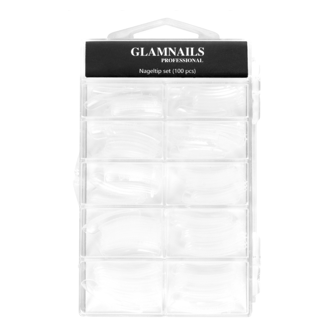 Glamnailsprofessional polygel Nageltip Set (100 Stuks)