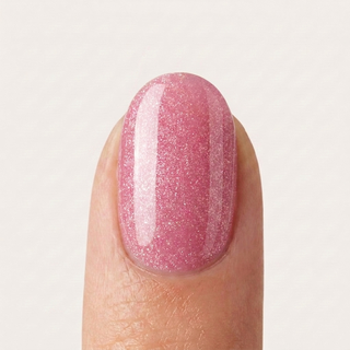 Polygel Glittrande rosa